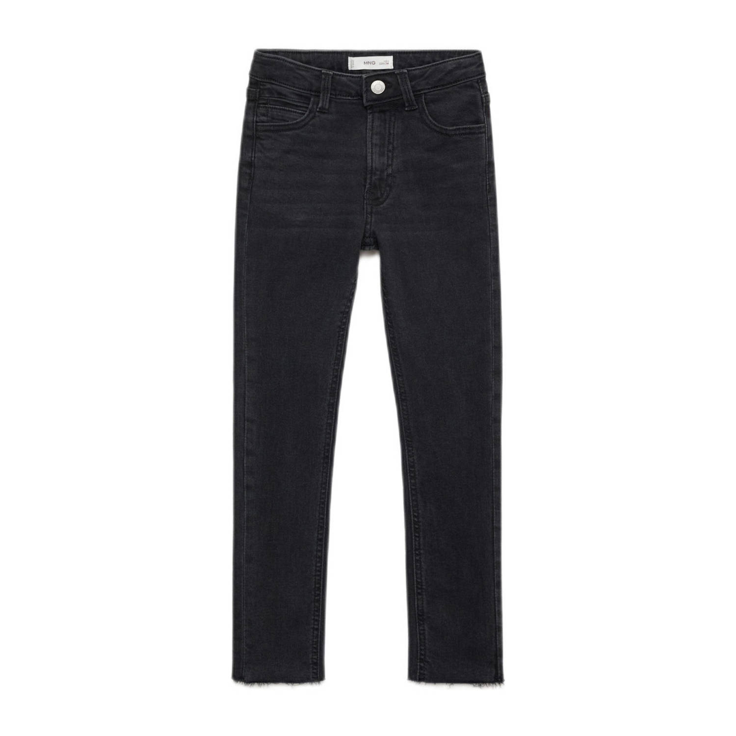 Mango Kids skinny jeans black denim