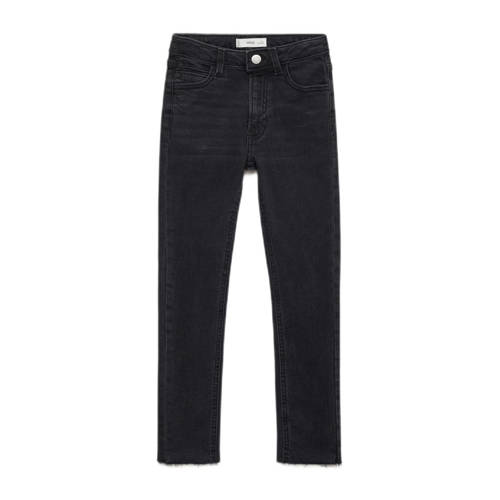 Mango Kids skinny jeans black denim afbeelding