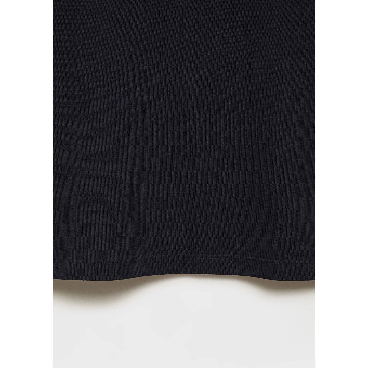 Mango Man slim polo donkerblauw