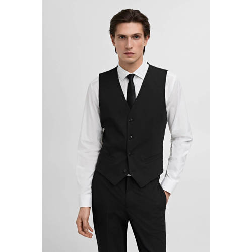 Mango Man gilet zwart afbeelding
