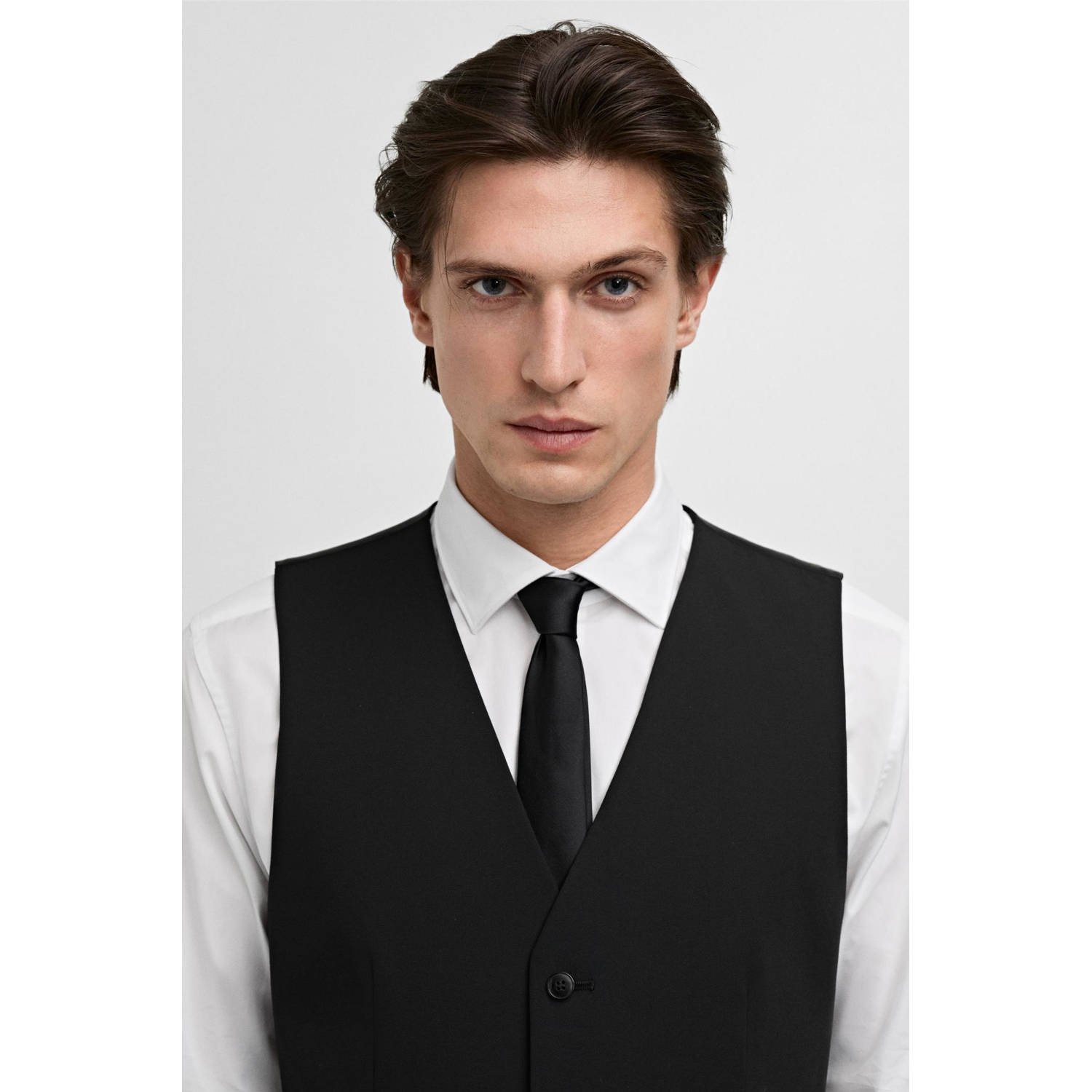 Mango Man gilet zwart
