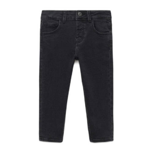 Mango Kids regular waist regular fit jeans donkergrijs afbeelding