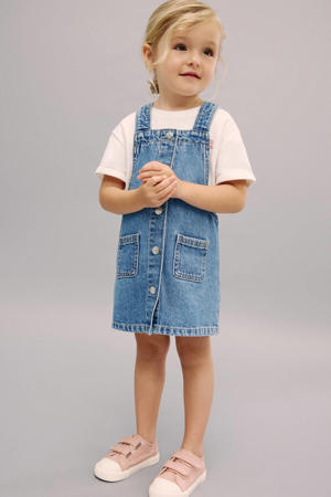 denim spijkerjurk medium blue denim