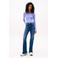 Tommy Jeans high waist flared jeans dark blue denim