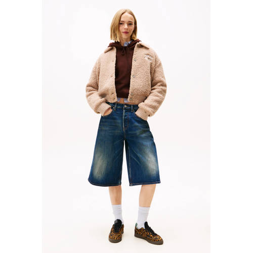 Tommy Jeans bomberjack beige afbeelding