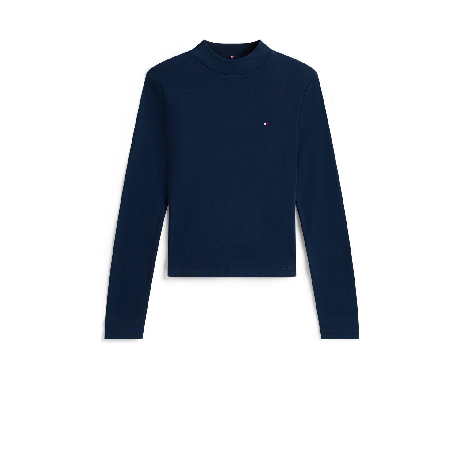Tommy Hilfiger Slim fit shirt met lange mouwen van puur katoen