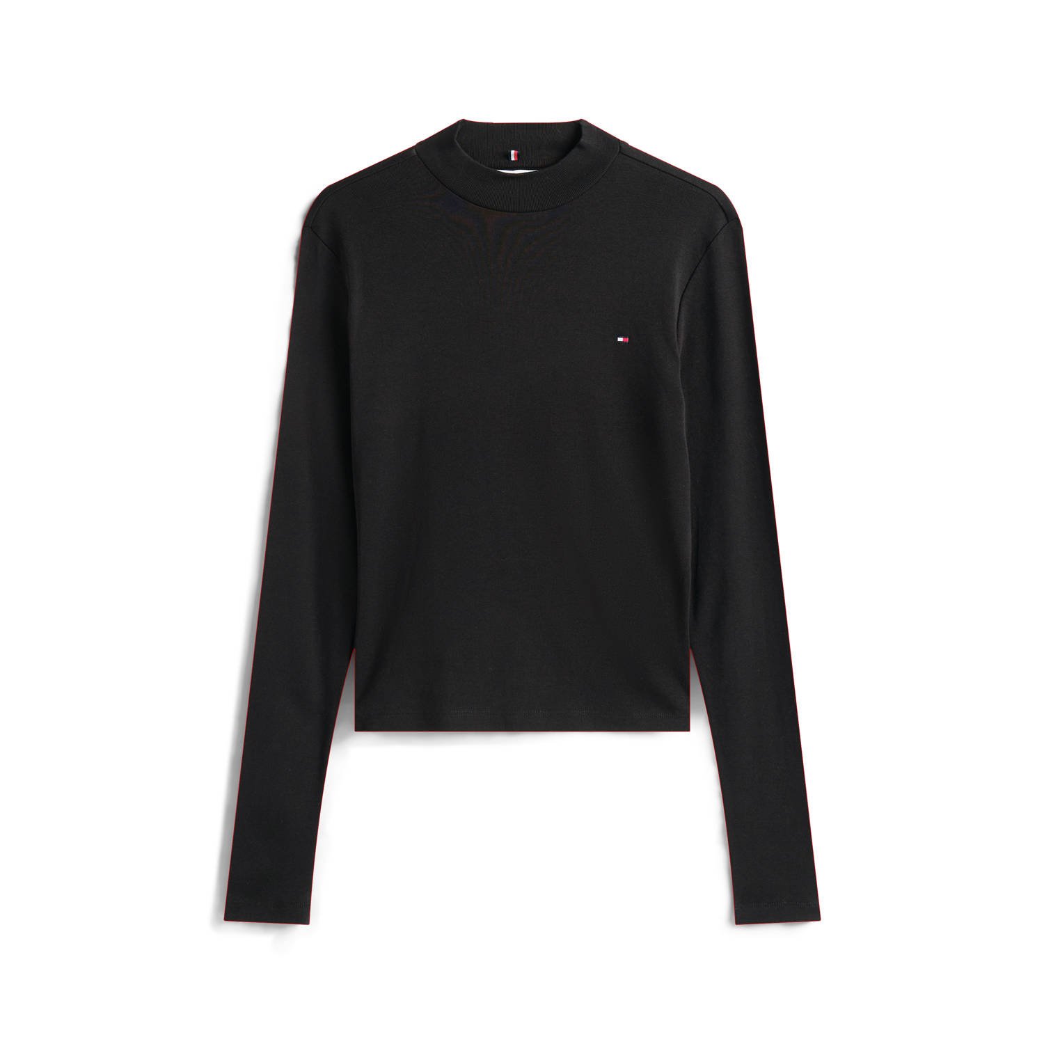 Tommy Hilfiger Slim fit shirt met lange mouwen van puur katoen