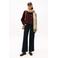 Tommy Hilfiger high waist wide leg jeans dark blue denim