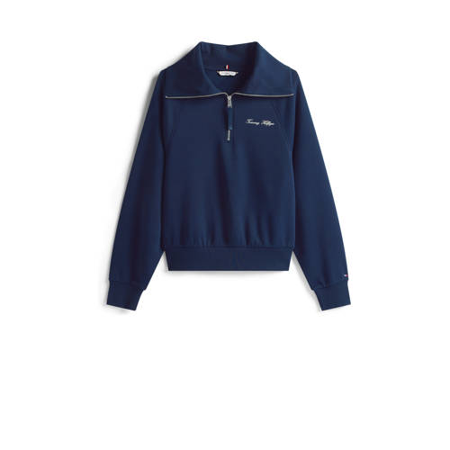 Tommy Hilfiger schipperstrui marine afbeelding