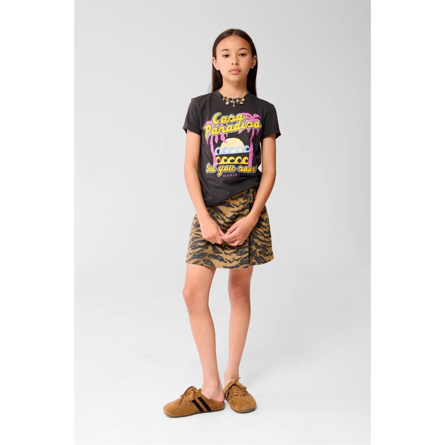 Shoeby skort bruin
