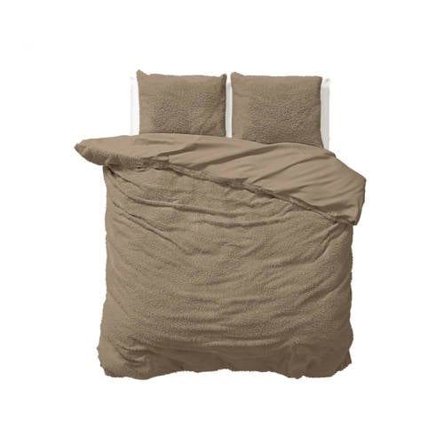W teddy dekbedovertrek 2-persoons (200x220 cm) afbeelding