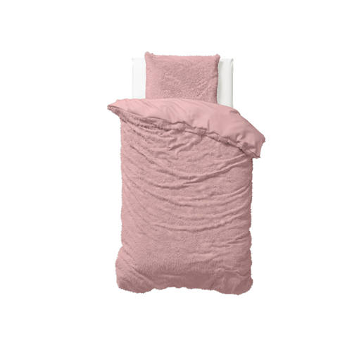 W teddy dekbedovertrek 1-persoons (140x220 cm) afbeelding