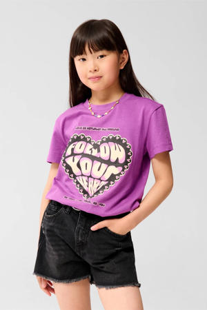 T-shirt paars