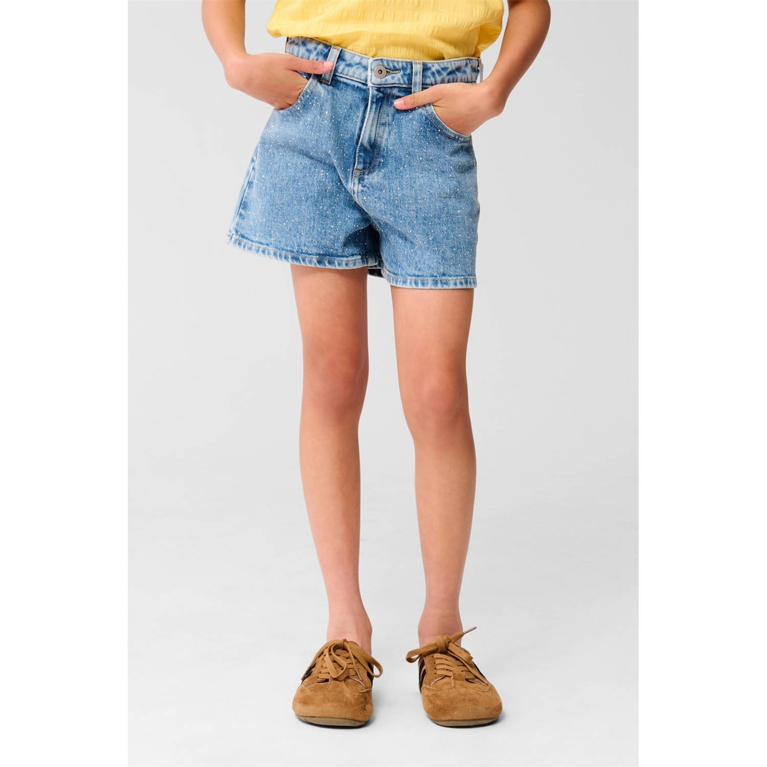 Shoeby denim regular short medium blue denim