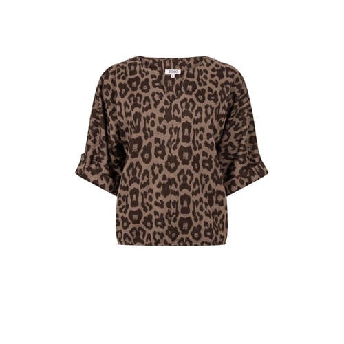 Zoso blousetop bruin afbeelding