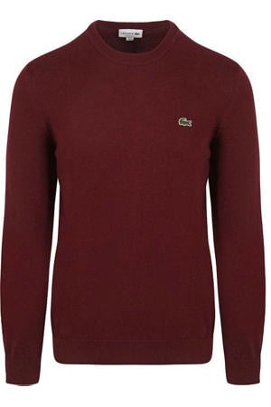 pullover fijn gebreid bordeaux