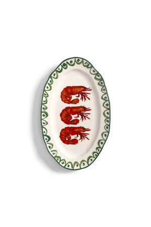 serveerschaal sirène shrimp (34,5x21,5 cm)