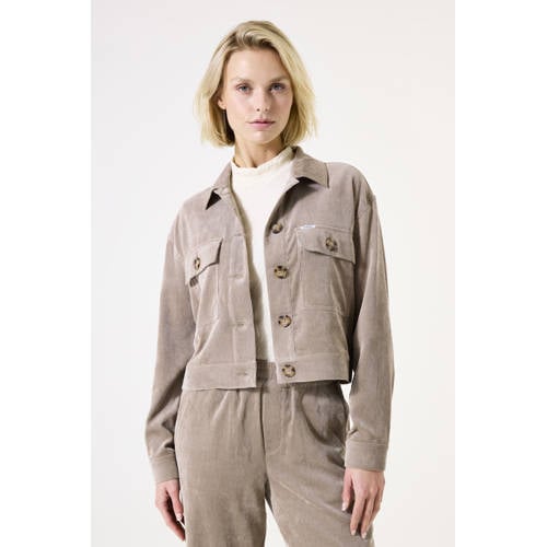 Garcia corduroy jack taupe afbeelding