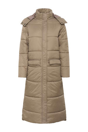 winterjas beige