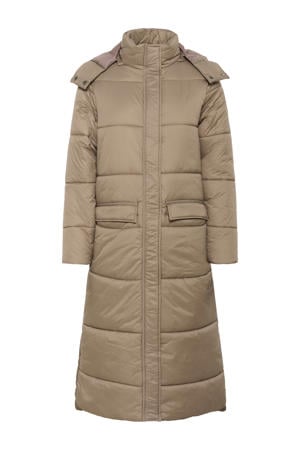 winterjas beige