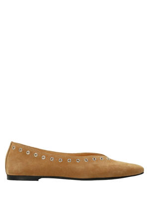 suède loafers cognac