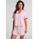 Hunkemöller pyjamatop Jersey Essential roze