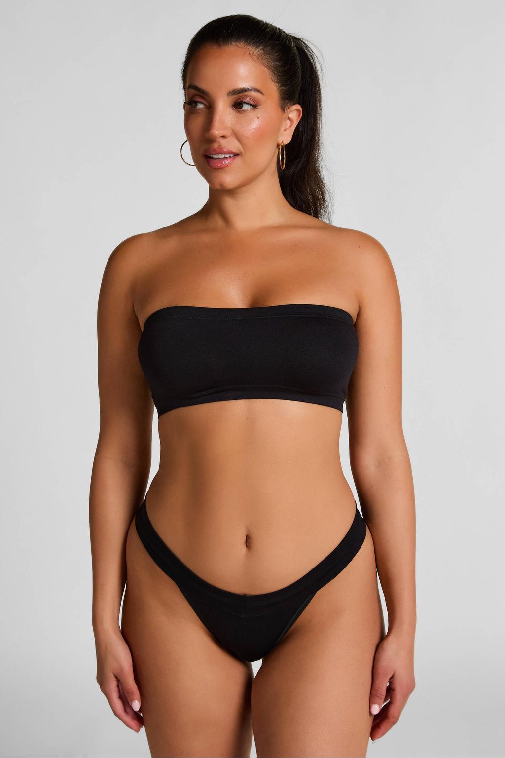 Hunkemöller string Dide zwart
