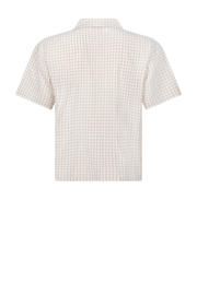 thumbnail: Hunkemöller linnen pyjamatop beige/wit