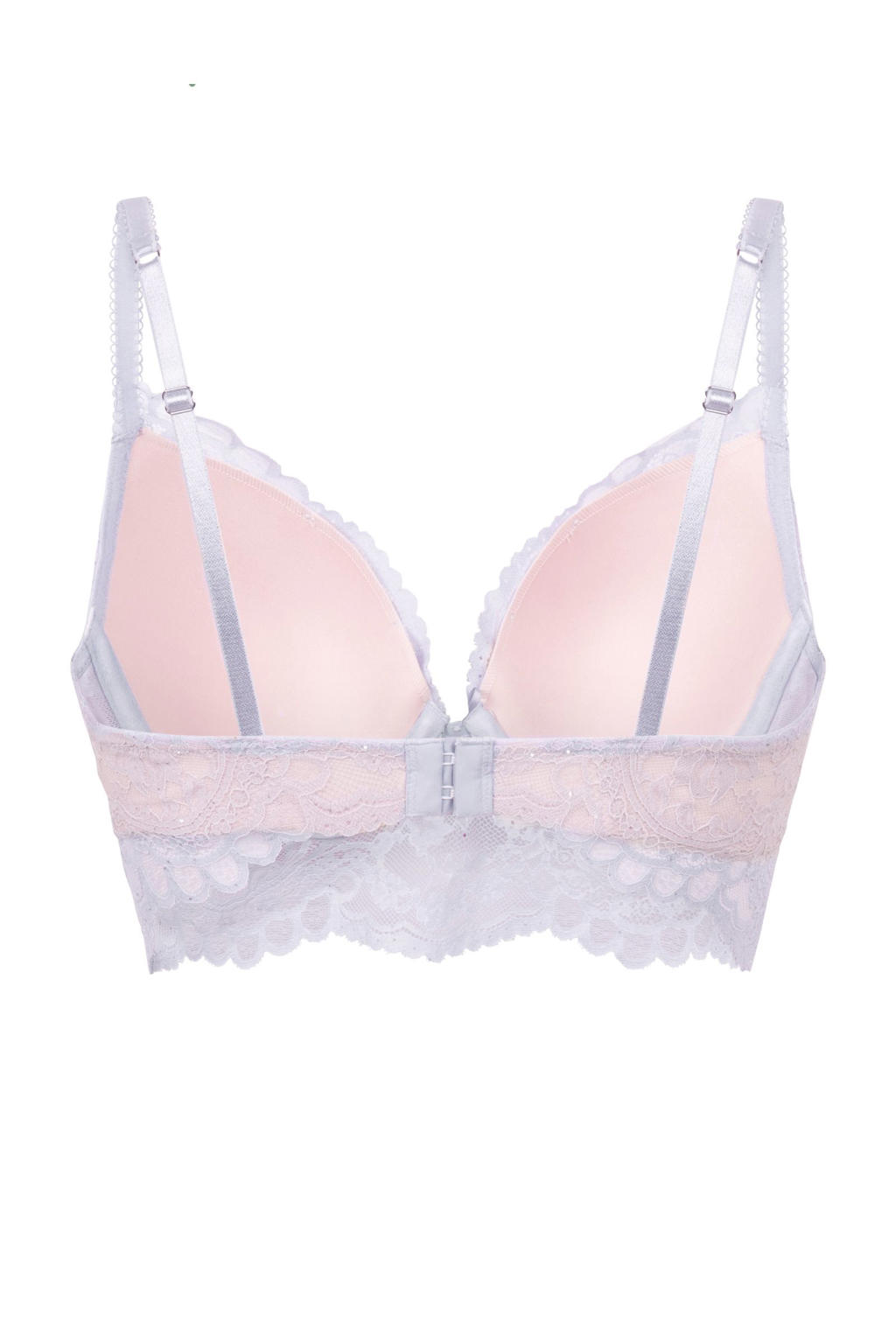 Hunkemöller voorgevormde longline beugelbh Isadora lila