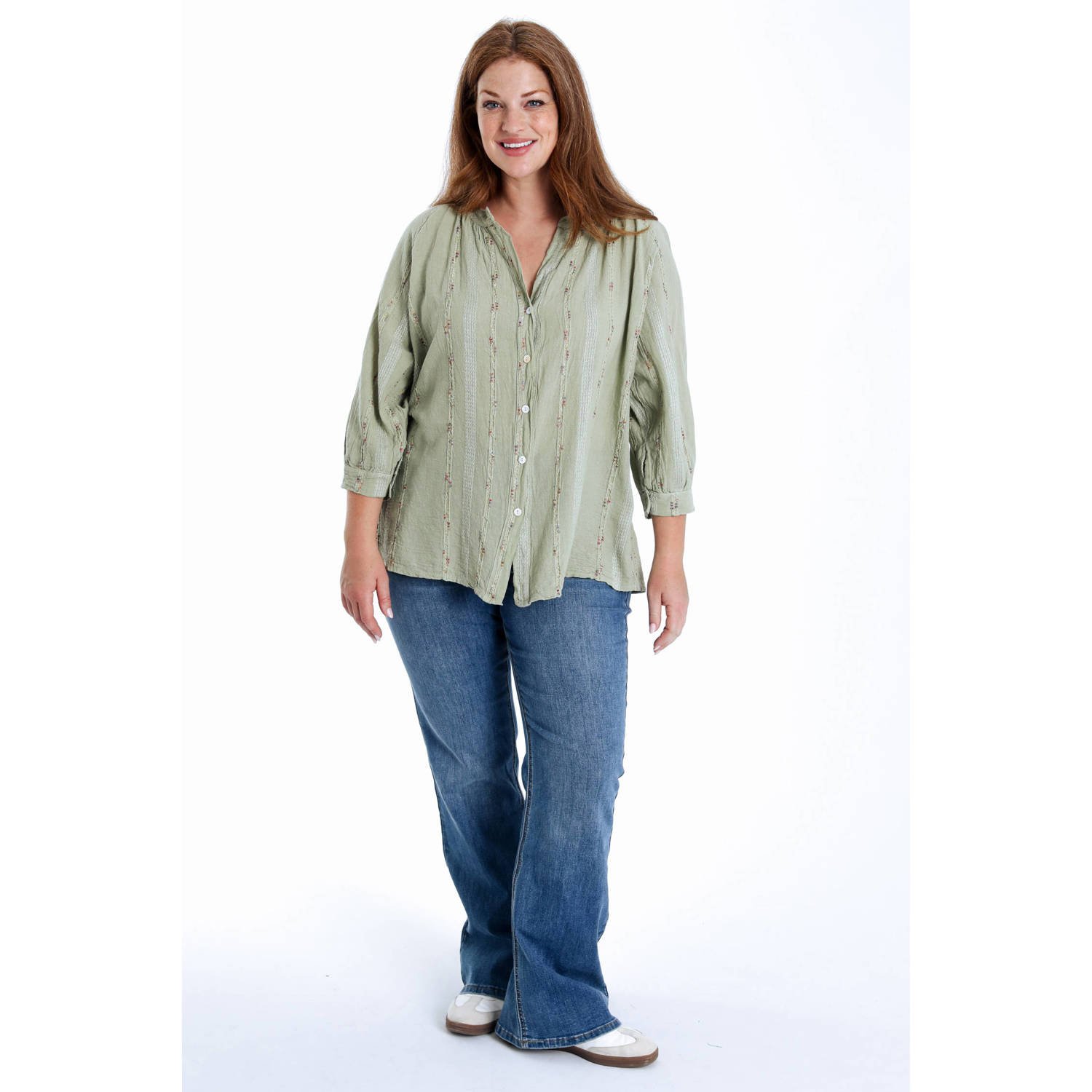 Paprika blouse kaki