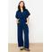 LOLALIZA jumpsuit donkerblauw