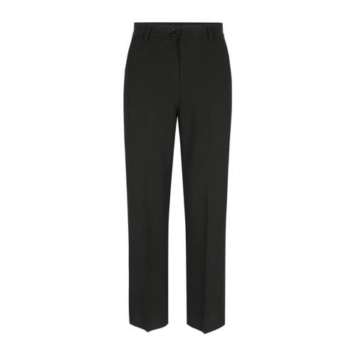 LOLALIZA straight regular waist pantalon zwart afbeelding
