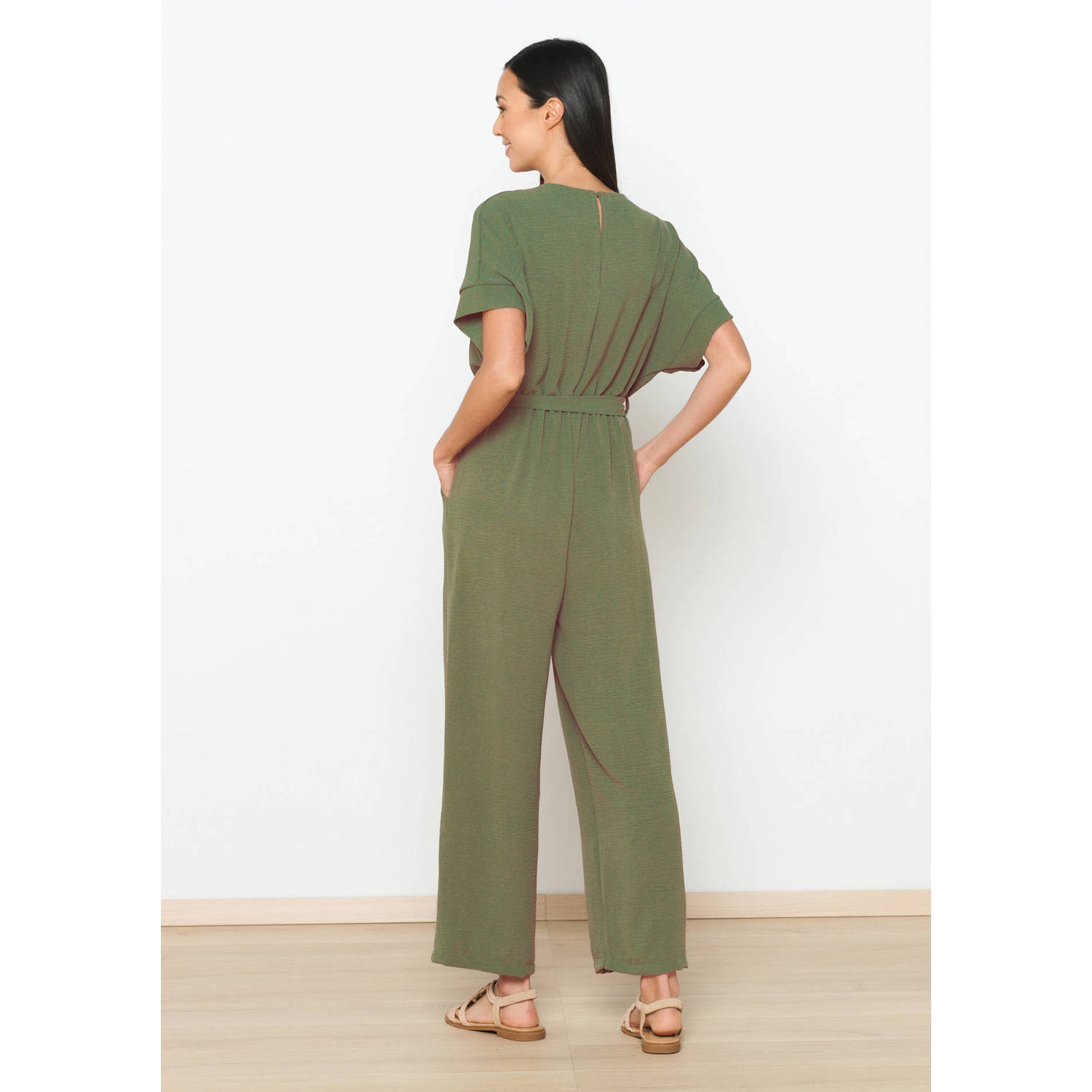 LOLALIZA jumpsuit groen