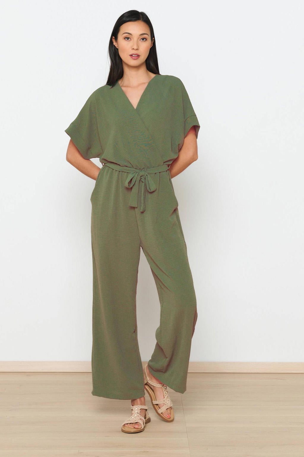 LOLALIZA jumpsuit groen