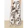 LOLALIZA wide leg high waist broek donkerbruin