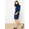 LOLALIZA blousejurk donkerblauw