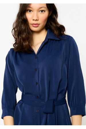 blousejurk donkerblauw