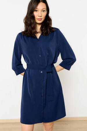 blousejurk donkerblauw