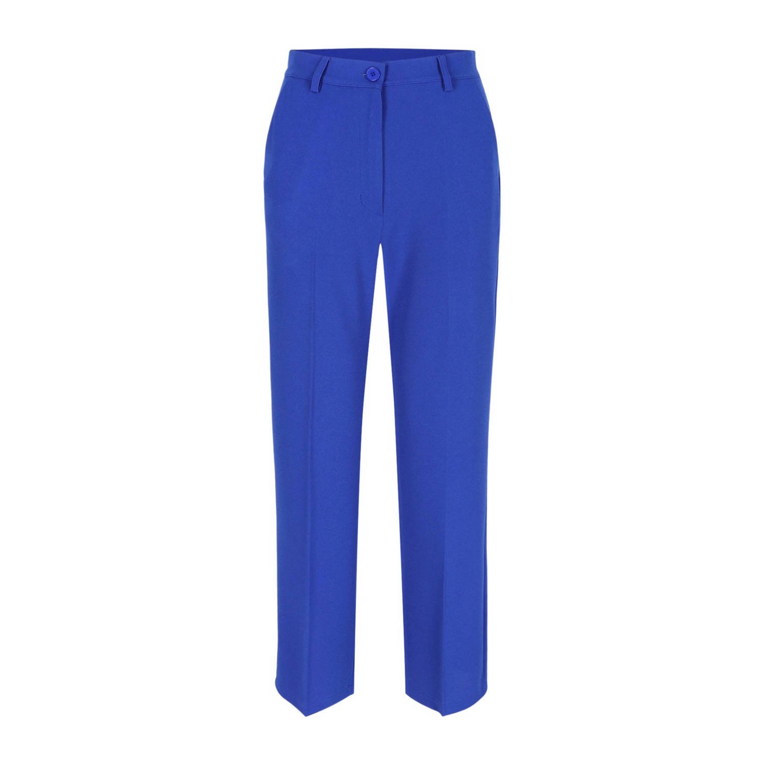LOLALIZA straight regular waist pantalon blauw