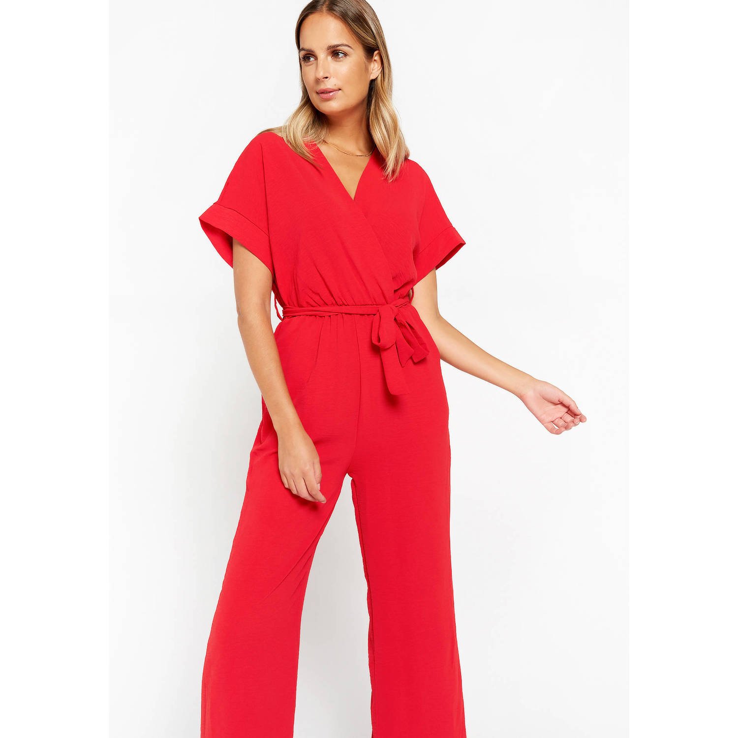LOLALIZA jumpsuit rood