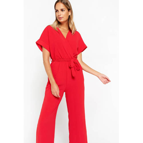 LOLALIZA jumpsuit rood afbeelding