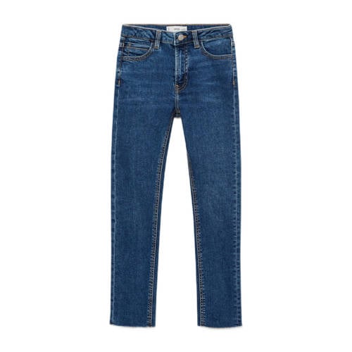 Mango Kids skinny jeans dark blue denim afbeelding