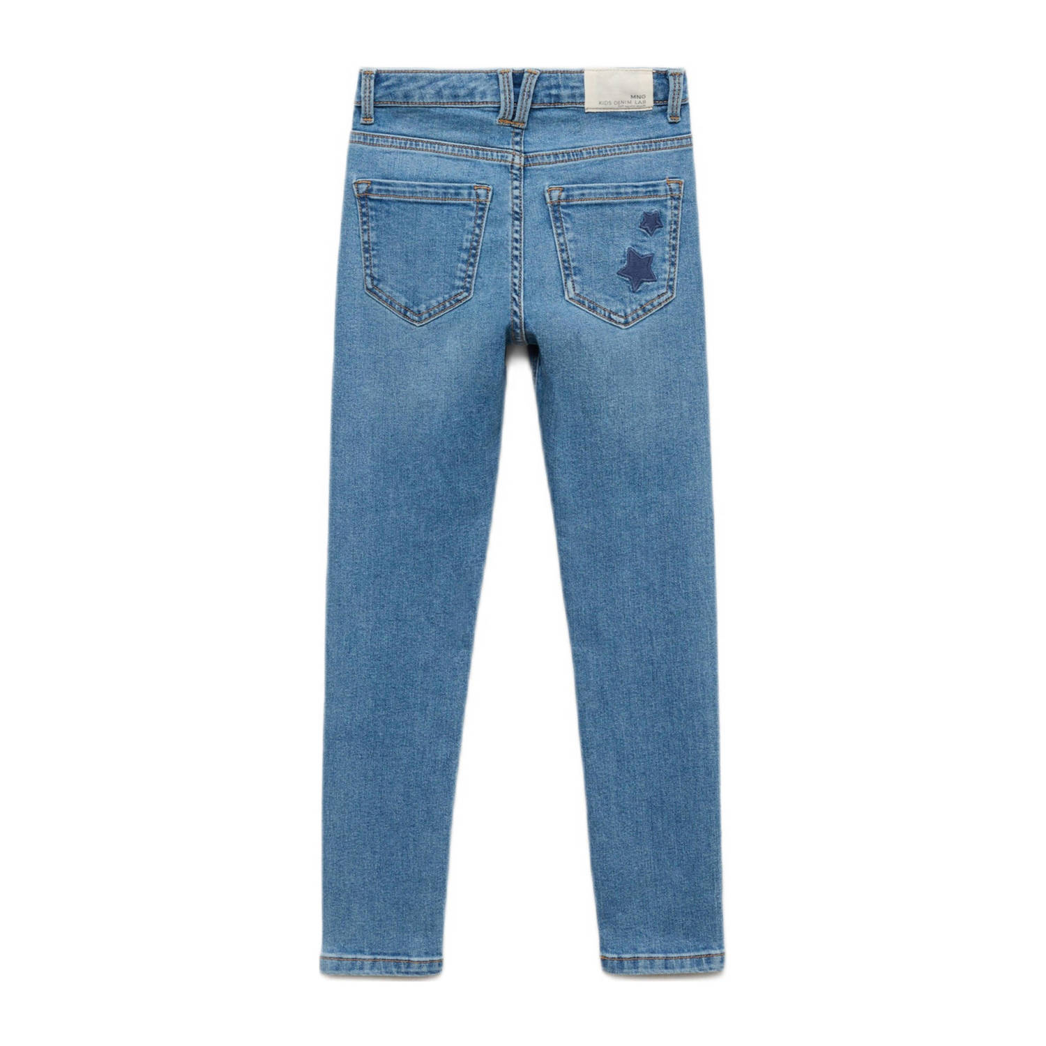 Mango Kids skinny jeans medium blue denim