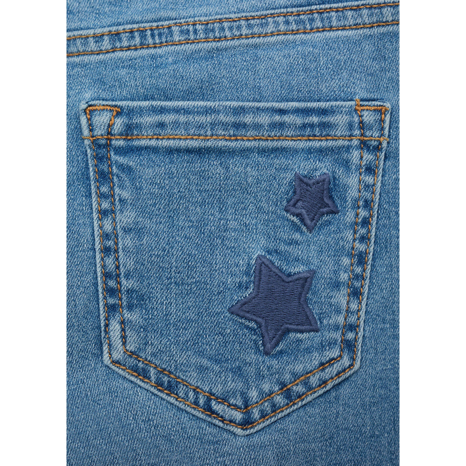 Mango Kids skinny jeans medium blue denim