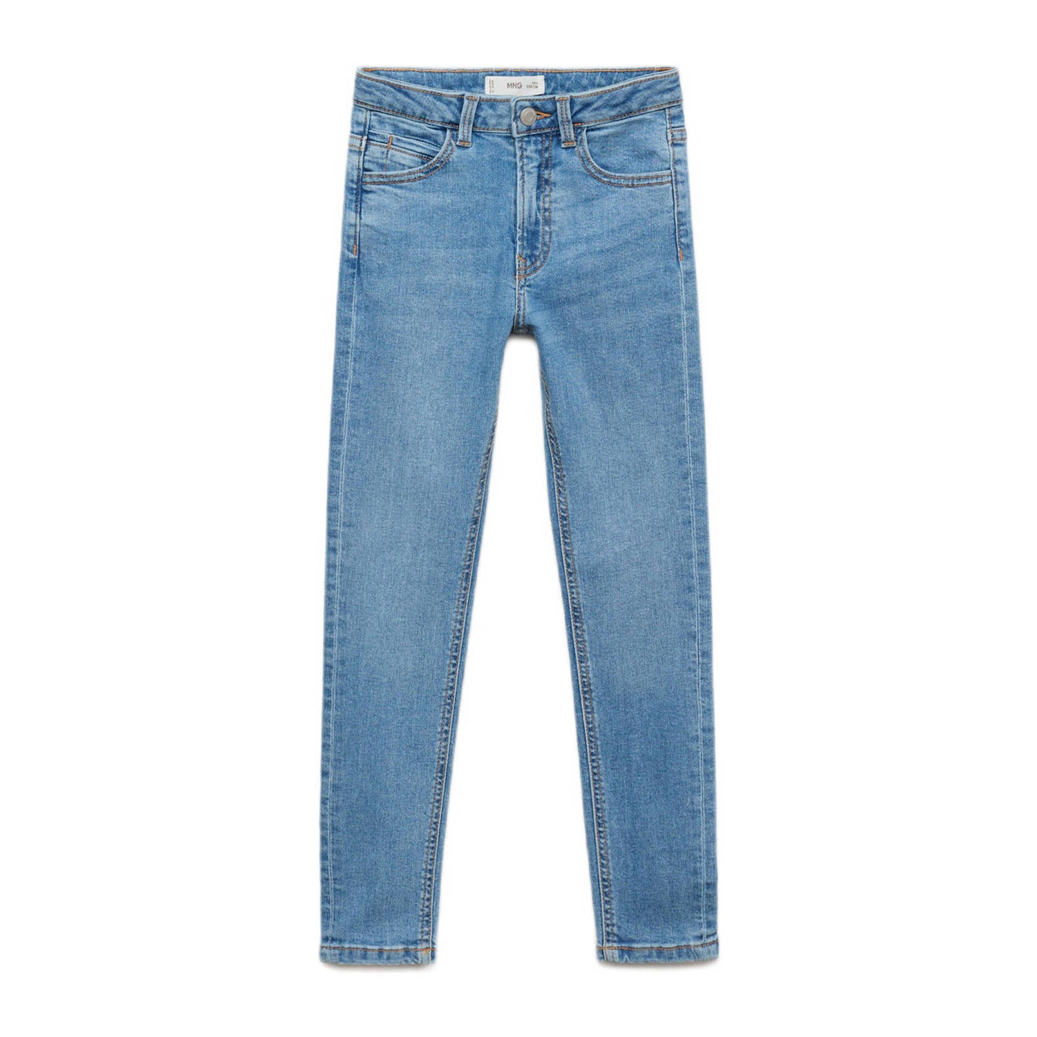 Mango Kids skinny jeans medium blue denim