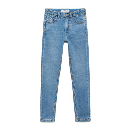 Mango Kids skinny jeans medium blue denim afbeelding