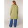 Base Level Curvy lang vest fijn gebreid