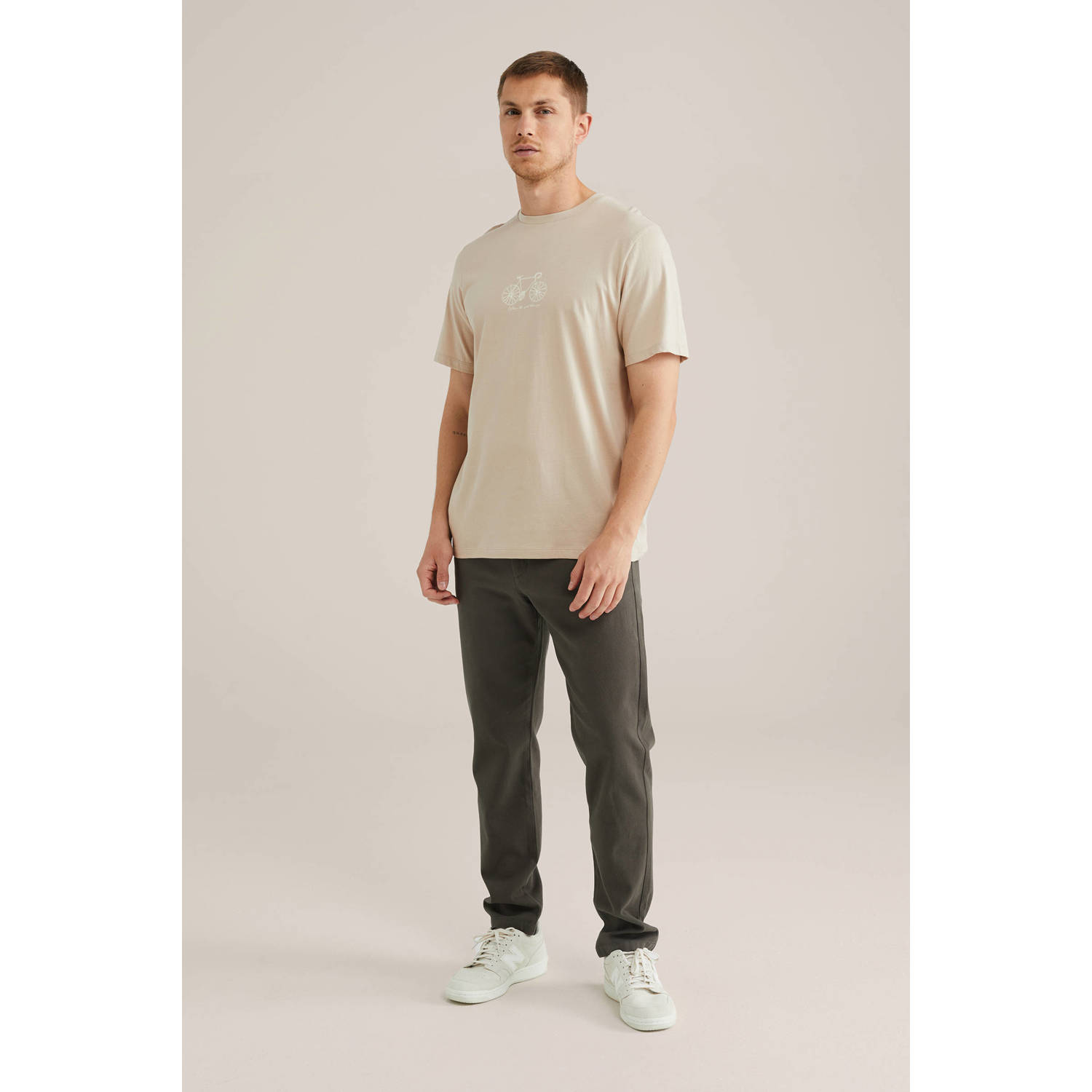 WE Fashion T-shirt beige