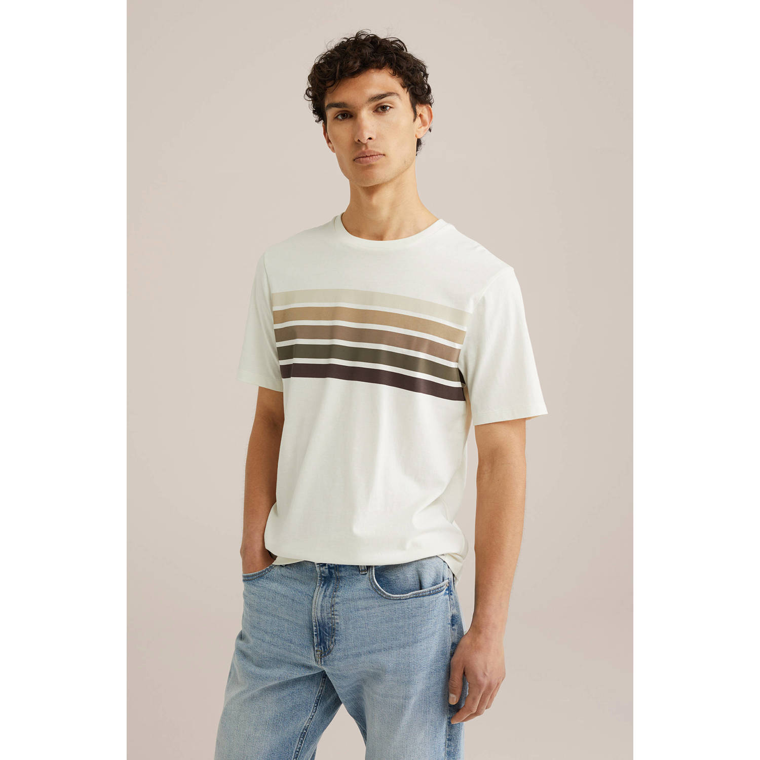 WE Fashion T-shirt ecru
