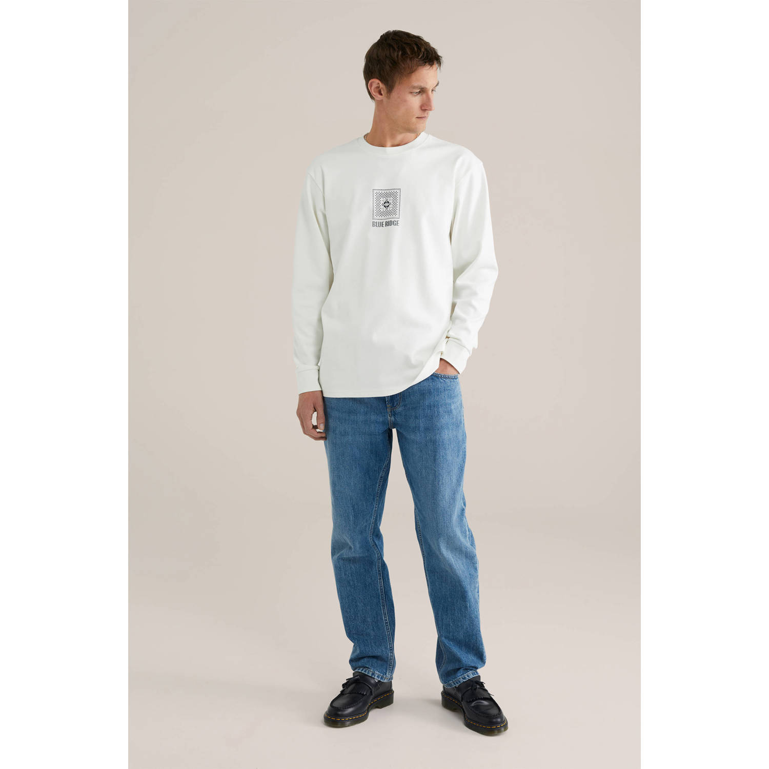 WE Fashion longsleeve ecru